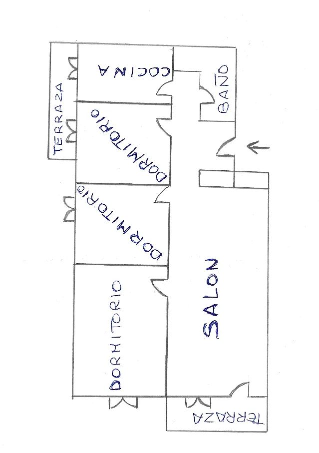 Piso en venta en Zarzaquemada